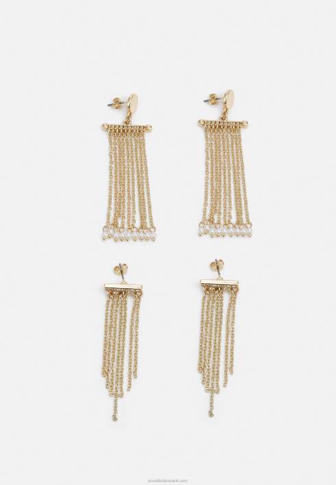 femei Pachet 2 cercei aurii Anna Field22842660