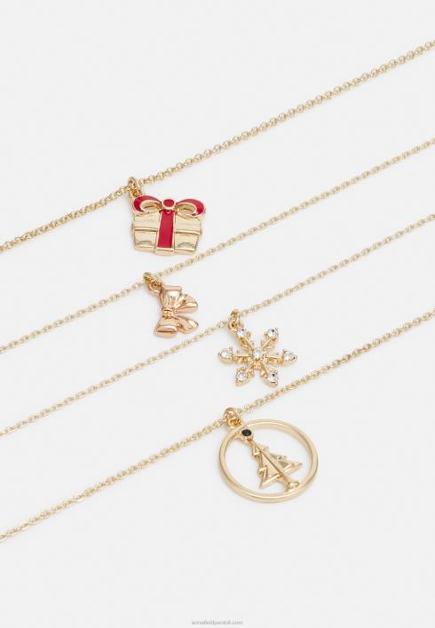 femei Pachet 4 colier auriu Anna Field22842658