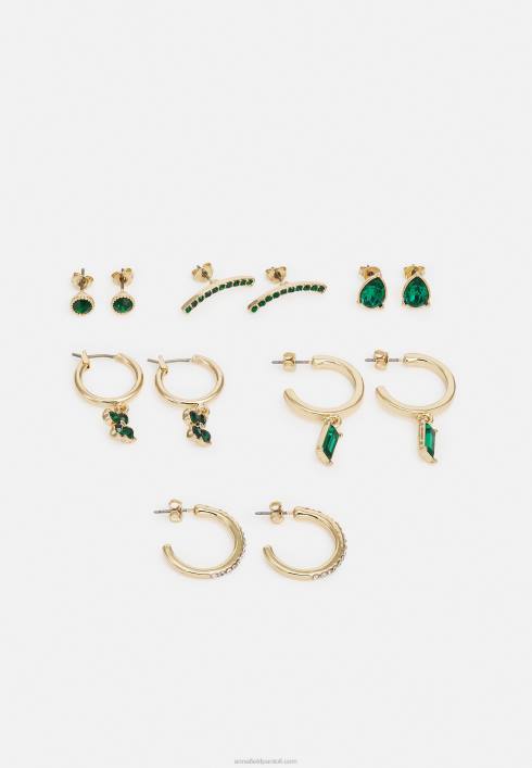 femei Pachet 6 cercei verde/auriu Anna Field22842659