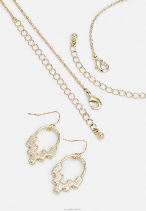 femei set cercei aurii Anna Field22842653