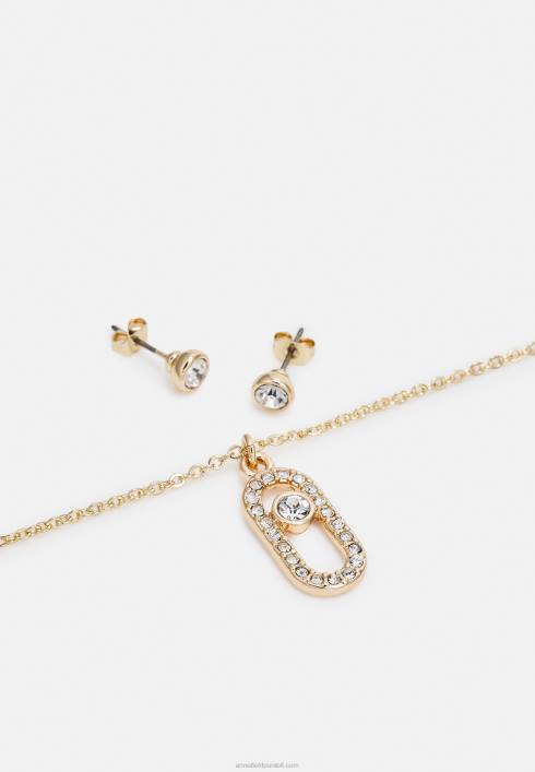femei set cercei aurii Anna Field22842656