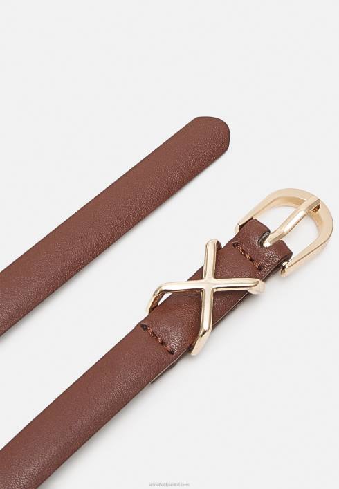 femei Pachet 3 centuri negru/maro/cognac Anna Field22842737