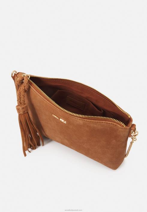 femei clutch din piele cognac Anna Field22842438
