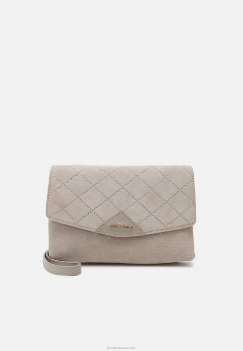 femei clutch din piele taupe Anna Field22842401