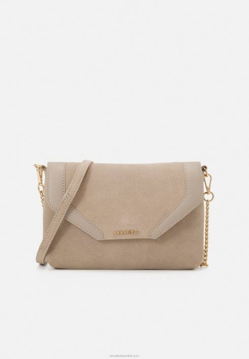 femei clutch din piele taupe Anna Field22842415