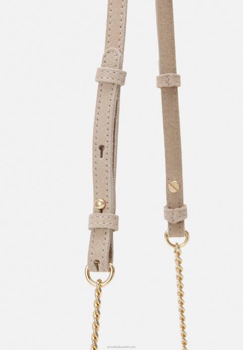 femei clutch din piele taupe Anna Field22842415