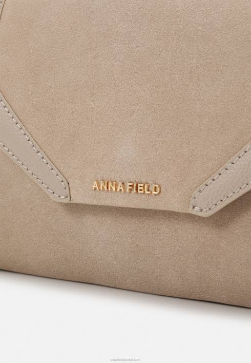 femei clutch din piele taupe Anna Field22842415