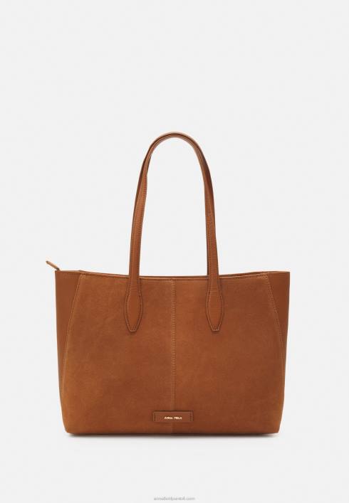 femei geantă tote din piele cognac Anna Field22842464