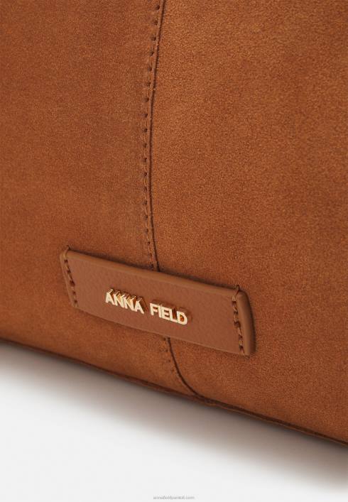 femei geantă tote din piele cognac Anna Field22842464