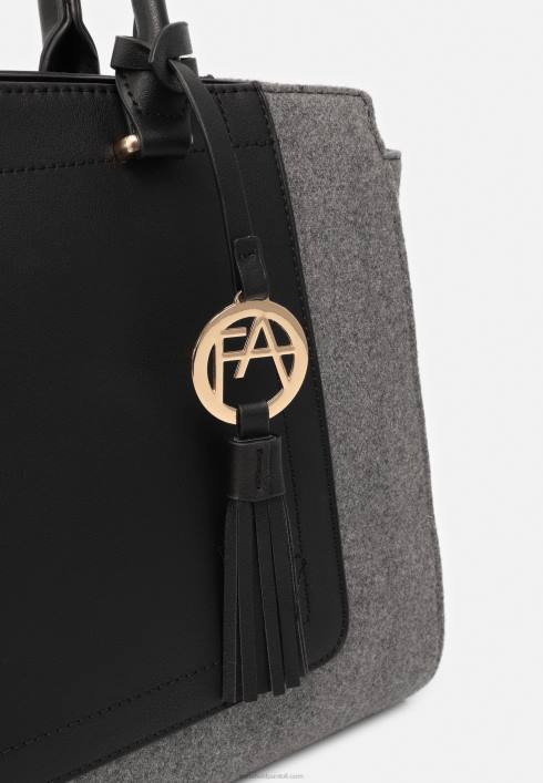 femei geanta de mana 102 gri Anna Field22842309