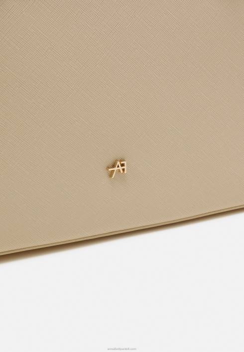 femei geanta de mana bej Anna Field22842347