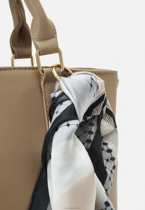 femei geanta de mana bej Anna Field22842348