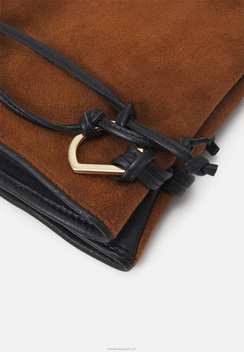 femei mănuși negre/maro Anna Field22842856