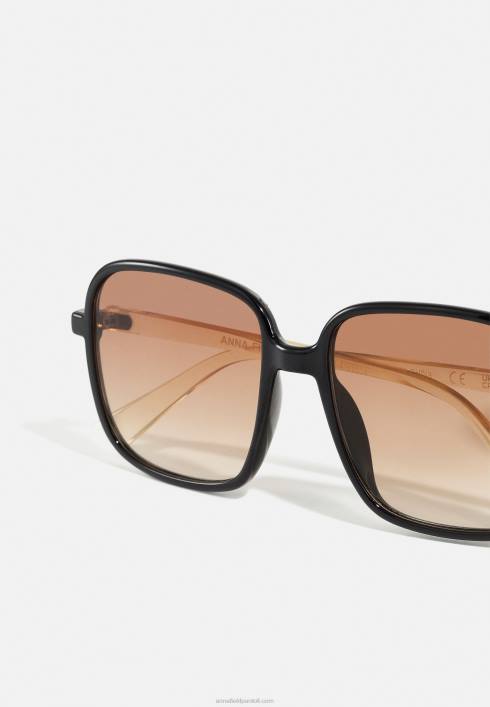 femei ochelari de soare negri/bej Anna Field22842693
