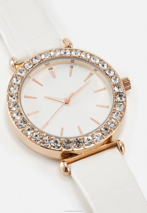 femei ceas alb/roz auriu Anna Field22842780