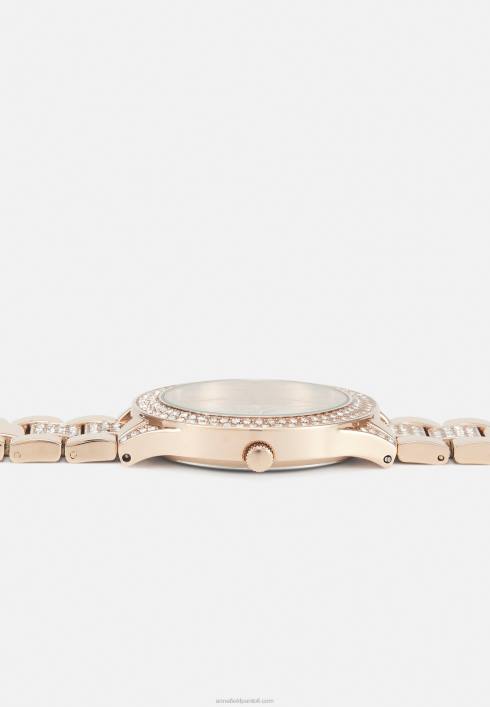 femei ceas de culoare auriu roz Anna Field22842781