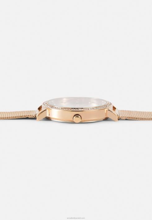 femei ceas de culoare auriu roz Anna Field22842786