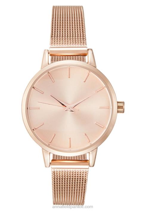 femei ceas de culoare auriu roz Anna Field22842791