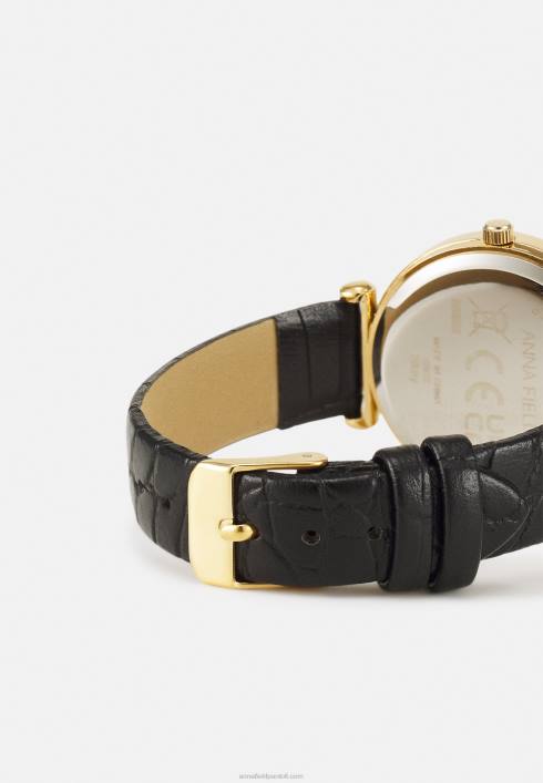 femei ceas negru/auriu Anna Field22842782