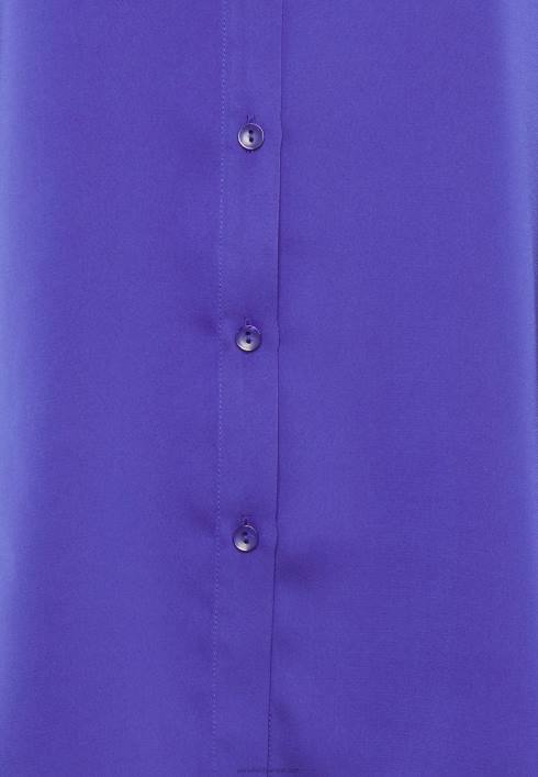 femei bluză cu nasturi albastru închis Anna Field2284674