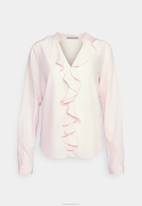 femei bluza cu volant frontal bluza roz Anna Field2284684