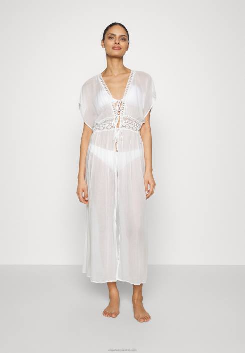 femei acoperire brodata 802 accesoriu plaja negru 001 alb Anna Field2284741