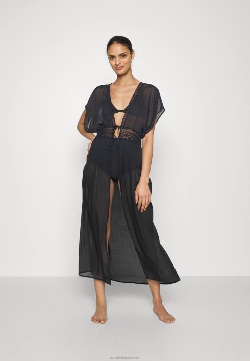 femei acoperire brodata 802 negru accesoriu plaja 802 negru Anna Field2284739