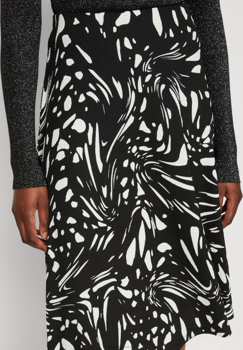 femei fustă a linie neagră/albă Anna Field2284788