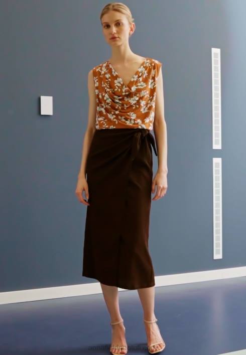 femei fusta a-line maro Anna Field2284781