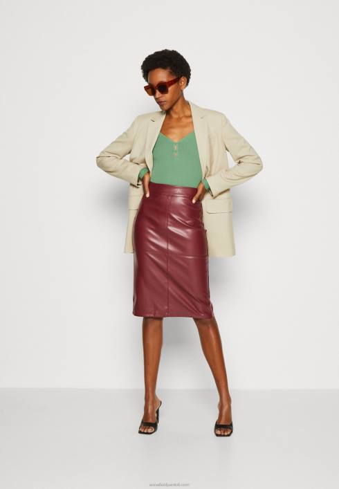 femei fusta creion bordeaux Anna Field2284803