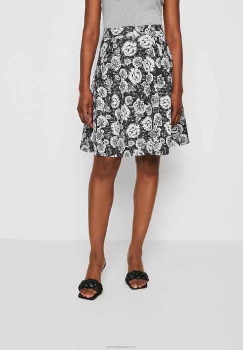 femei fusta plisata negru/alb Anna Field2284777