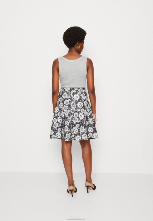 femei fusta plisata negru/alb Anna Field2284777