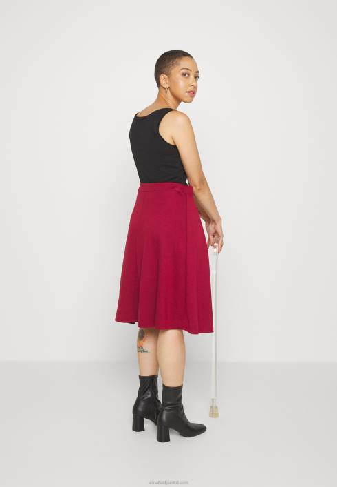 femei fusta plisata rosie Anna Field2284780