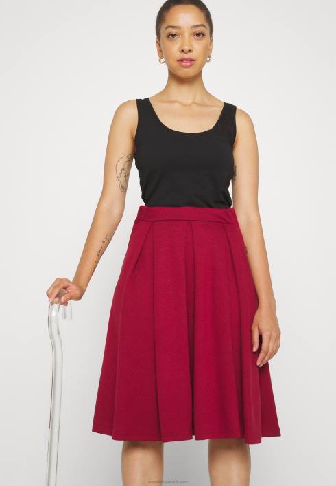 femei fusta plisata rosie Anna Field2284780