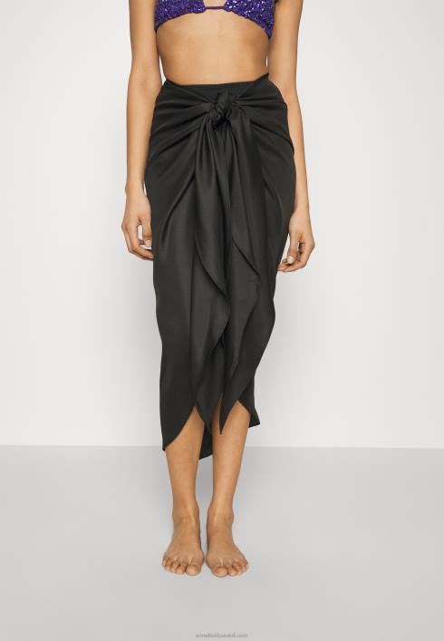 femei geo print sarong 917 fustă plină multicoloră 802 negru Anna Field2284815