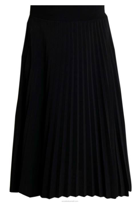 femei plisse fustă mini a-line fustă a-line neagră Anna Field2284776