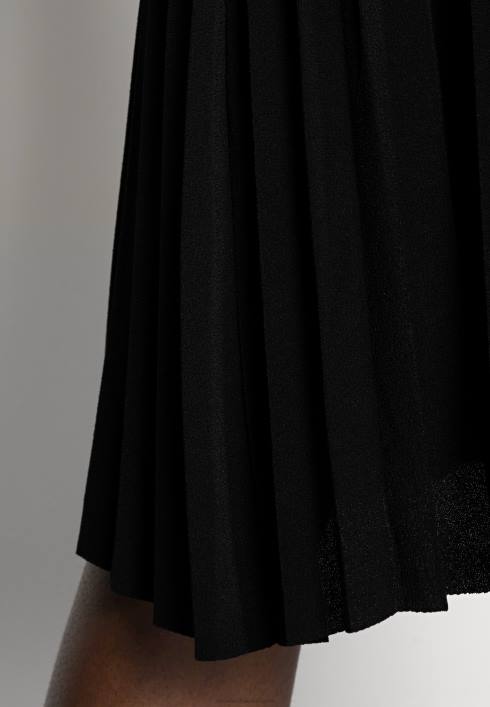 femei plisse fustă mini a-line fustă a-line neagră Anna Field2284776