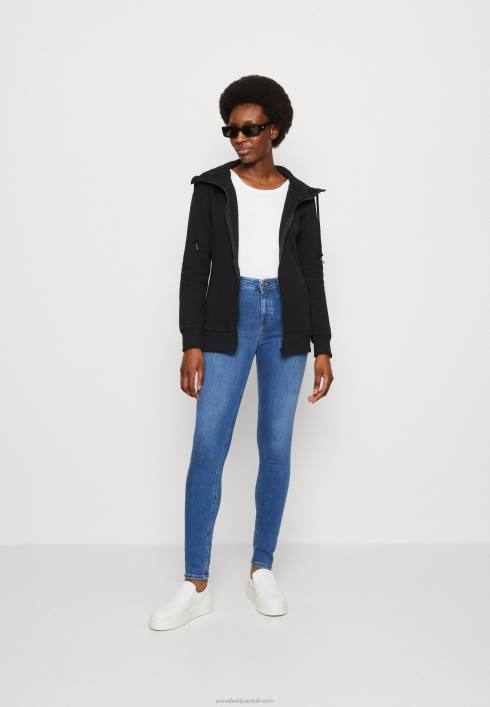 femei hanorac negru cu fermoar Anna Field2284770