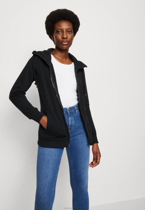 femei hanorac negru cu fermoar Anna Field2284770