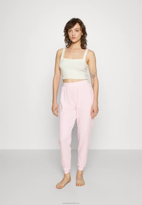 femei Pachet 2 pantaloni de pijama negru/alb Anna Field22841075