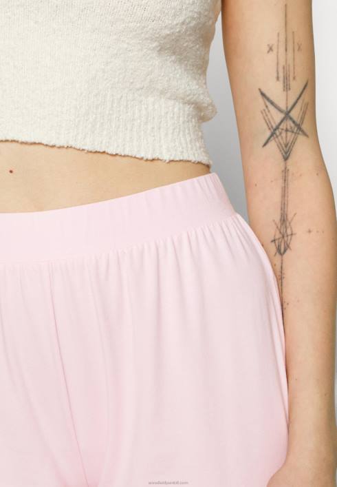 femei Pachet 2 pantaloni de pijama negru/alb Anna Field22841075