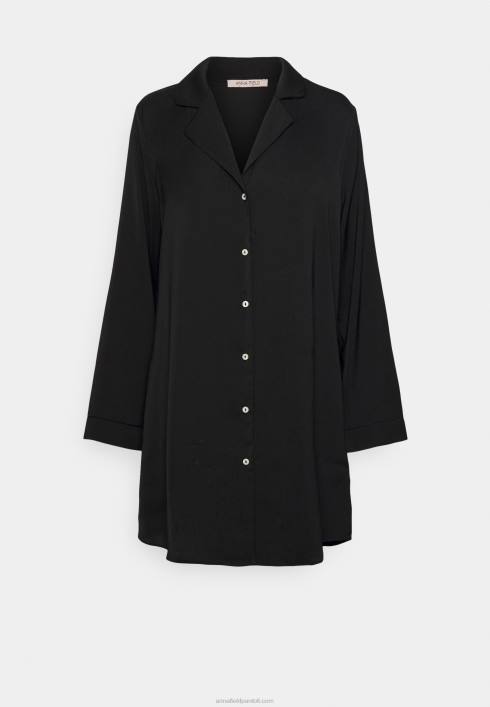 femei cămașă de noapte neagră Anna Field22841055