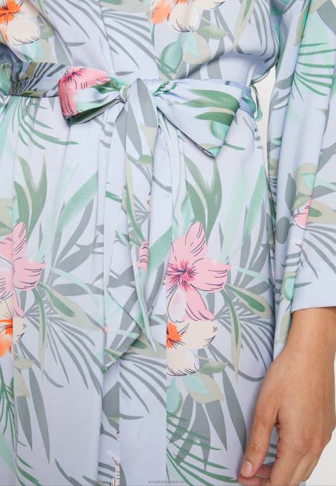 femei halat floral halat albastru Anna Field22841090