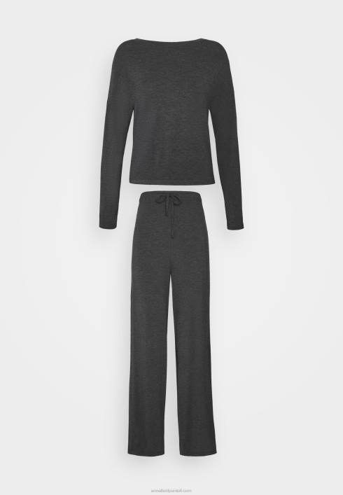 femei set de pijamale gri închis Anna Field22841071