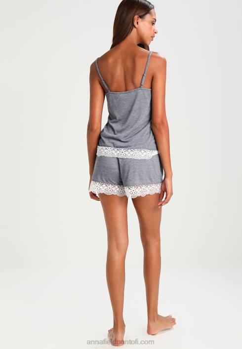 femei set set pijama alb murdar/albastru închis Anna Field22841060