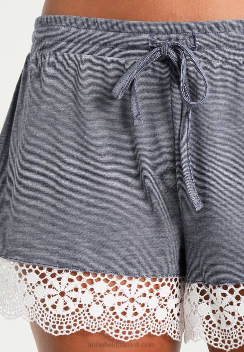 femei set set pijama alb murdar/albastru închis Anna Field22841060