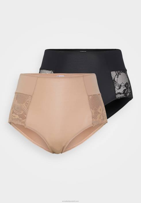 femei Pachet 2 slip negru/nud Anna Field2284987