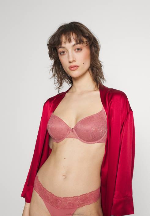 femei Pachet 2 sutien cu sârmă negru/roz Anna Field2284941