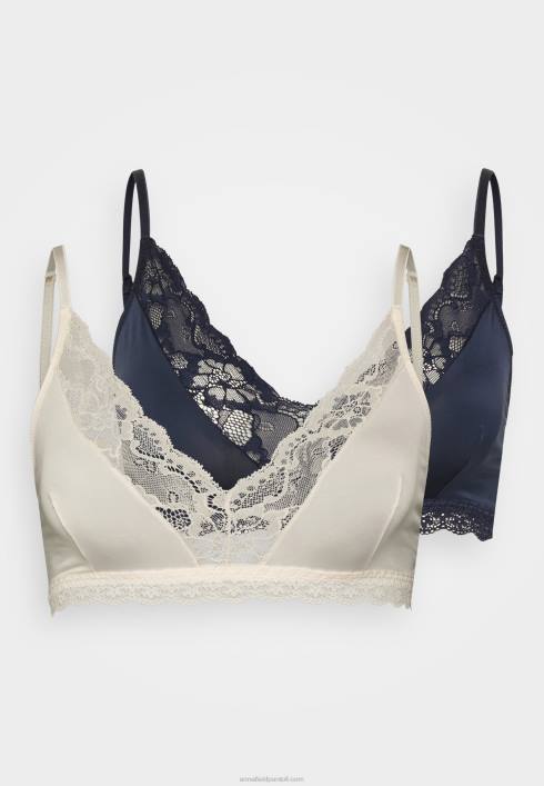 femei Pachet 2 sutien triunghi roz/albastru Anna Field2284939