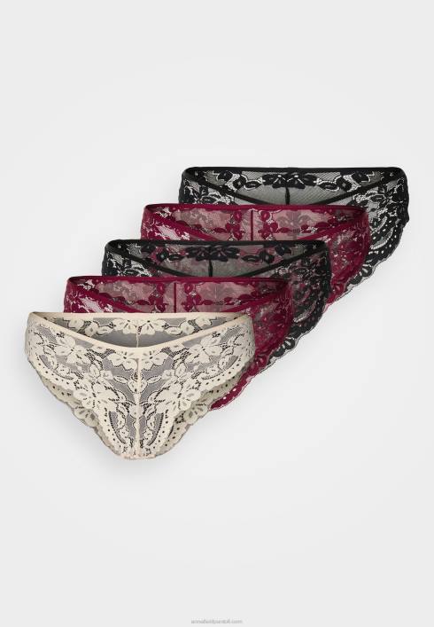 femei Pachet 5 slip negru/rosu/nud Anna Field2284994